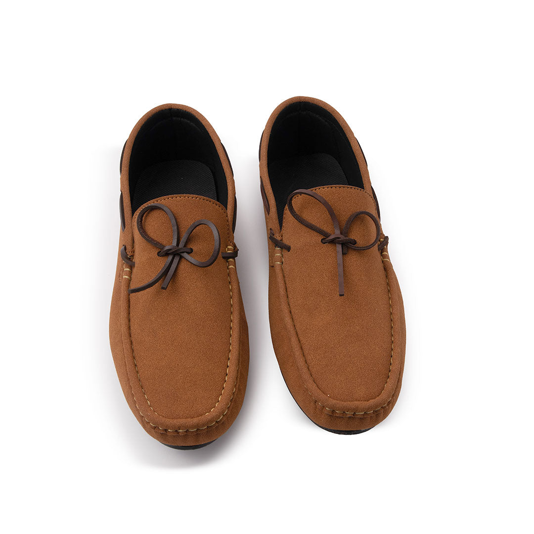 Brown Suede Loafer - AY-058