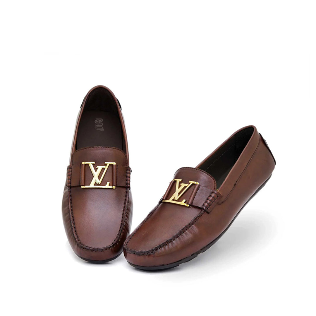 The Brown Buckle Loafers - AY-054