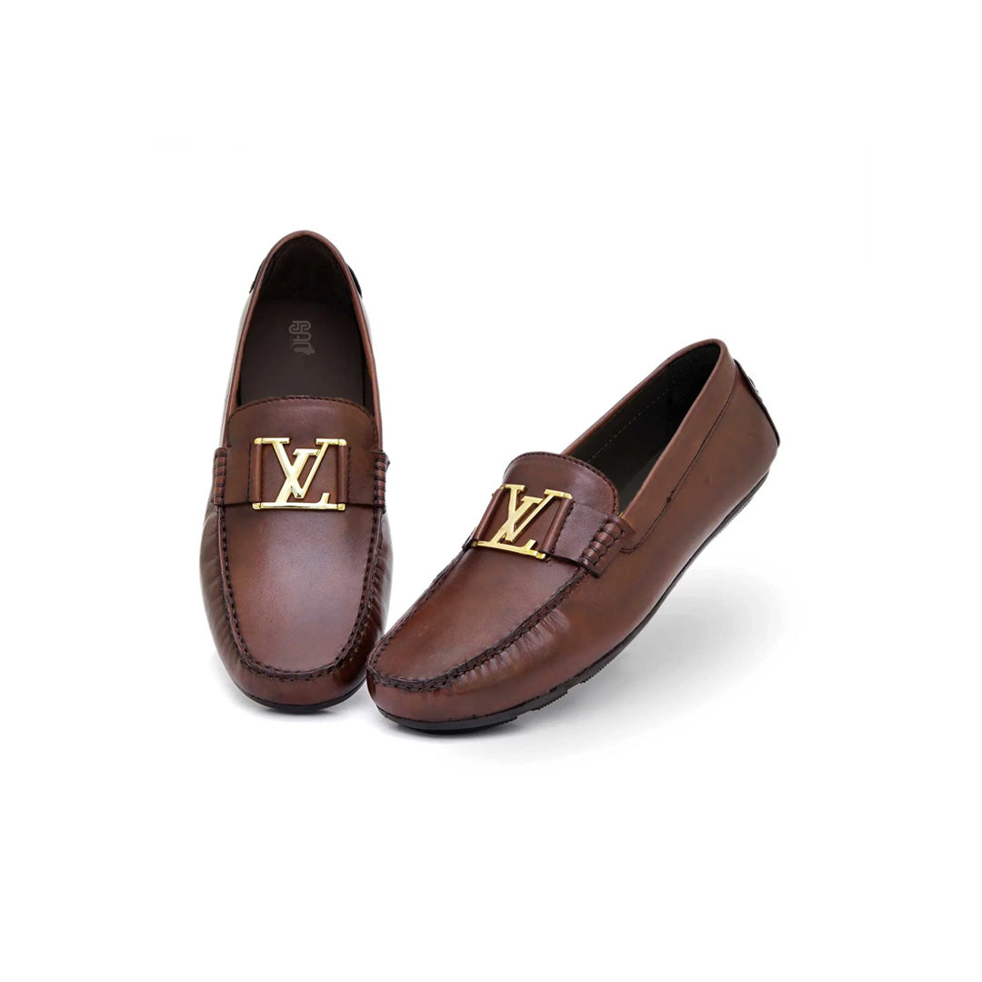 The Brown Buckle Loafers - AY-054
