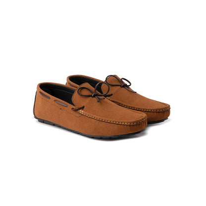 Brown Suede Loafer - AY-058