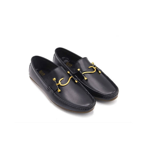 S BLACK LOAFERS - AY-092