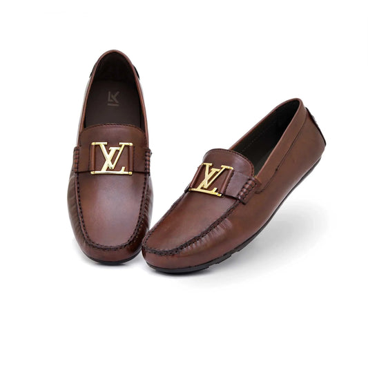 The Brown Buckle Loafers - AY-054