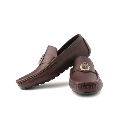 BILI BROWN LOAFFERS - AY-094