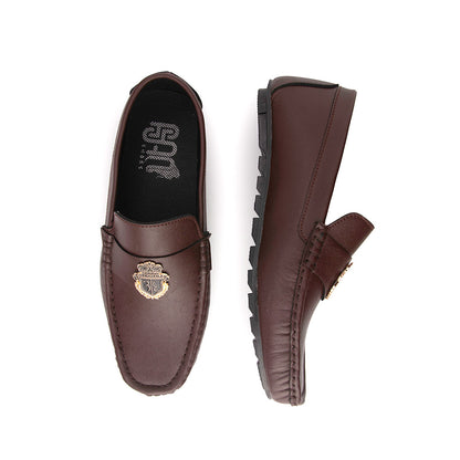 BILI BROWN LOAFFERS - AY-094