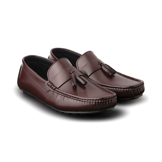 New Tussle Dark Brown Loafers - AY-096