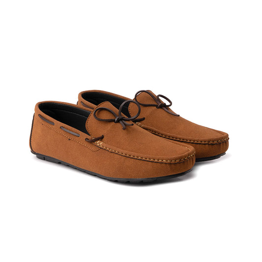 Brown Suede Loafer - AY-058
