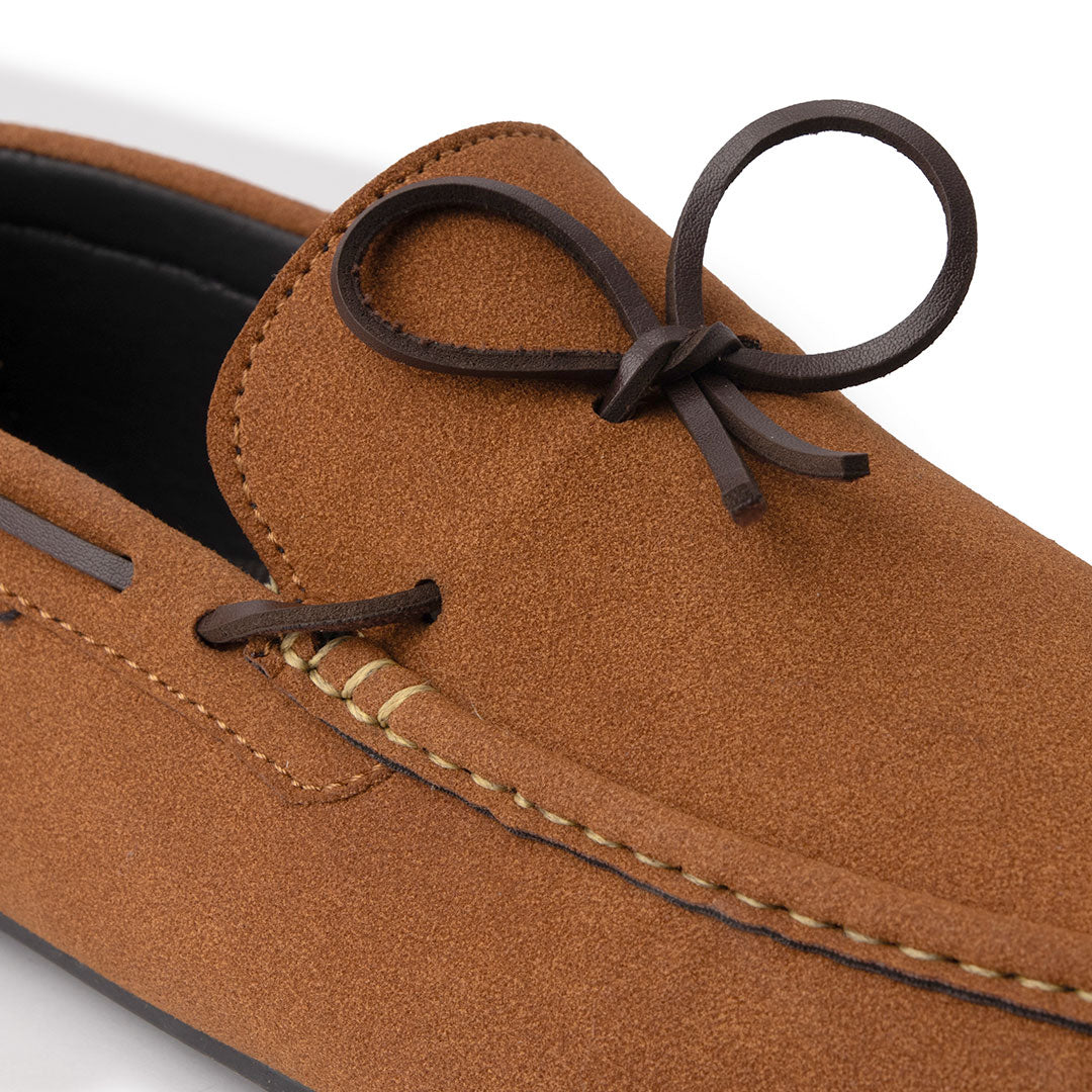Brown Suede Loafer - AY-058