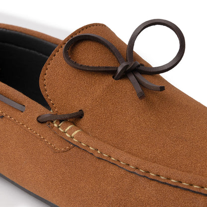 Brown Suede Loafer - AY-058