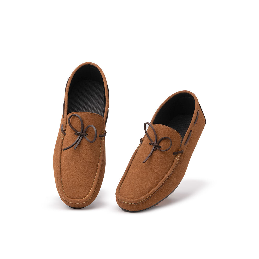 Brown Suede Loafer - AY-058